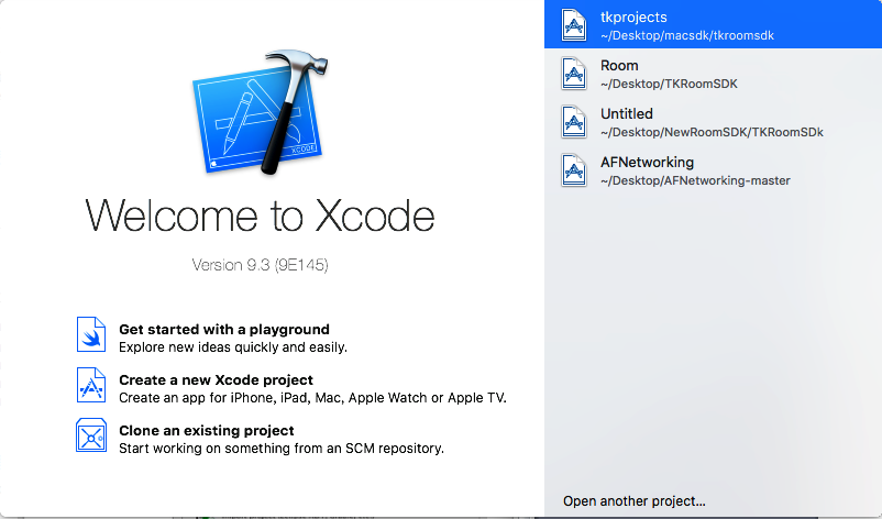 创建Xcode工程（1）